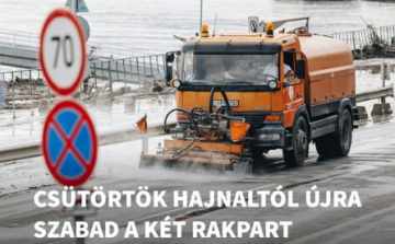 Árvíz - Megnyitották a rakpartokat